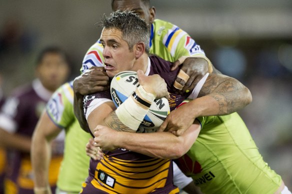 Corey Parker of the Brisbane Broncos.