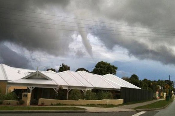 The tornado left a path of destruction in Perth's northern suburbs.