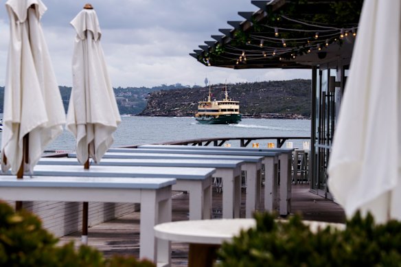 Restaurants and bars on Manly Wharf have closed. After the COVID-19 outbreak in Avalon, the Northern Beaches have been placed back into lockdown.