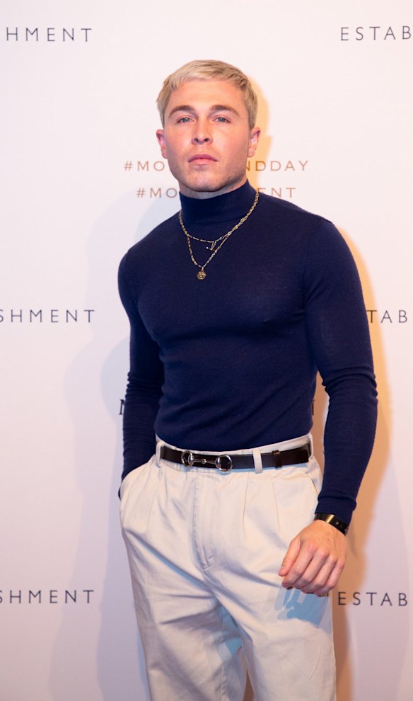 Saint Luke at the Moet and Chandon Grand Party at Hemmesphere.