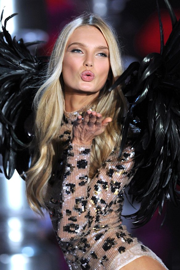 Romee Strijd attending the Victoria's Secret Fashion Show