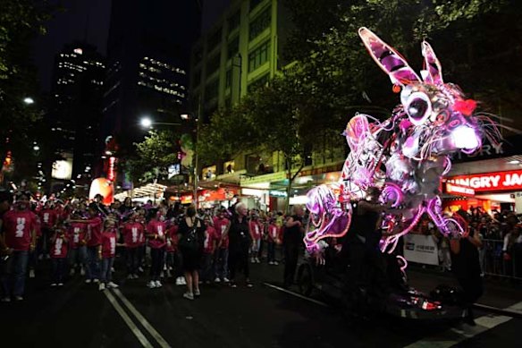 Sydney celebrates the Year of the Rabbit.