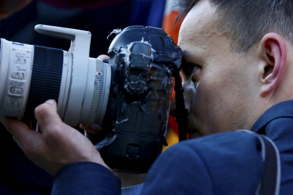 Fairfax Media photographer Alex Ellinghausen.