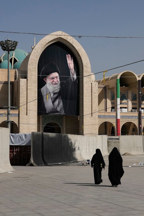 The official funeral ceremony in the capital is being held at the Imam Khomeini Mosalla Grand Mosque.