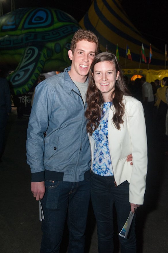 Brandon White and Amanda Leigh.