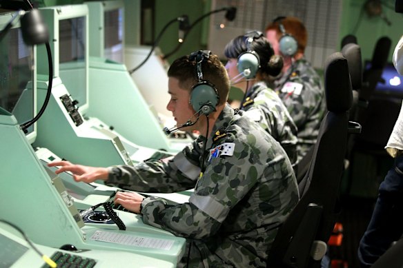 The ship's operations room.