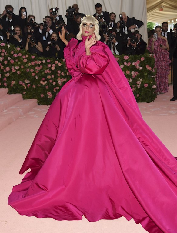Lady Gaga attends The Metropolitan Museum of Art's Costume Institute benefit gala celebrating the opening of the Camp: Notes on Fashion exhibition. The co-host stunned in four outfits.