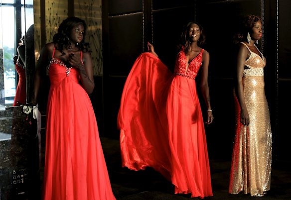 Doonside Technology High School students, at their school formal at Le Montage, in Lilyfield, Sydney, 2014.