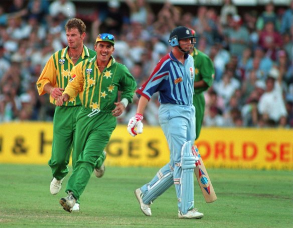 Langer starred in the 1994-95 quad series that has become a cult classic among Australian cricket fans.