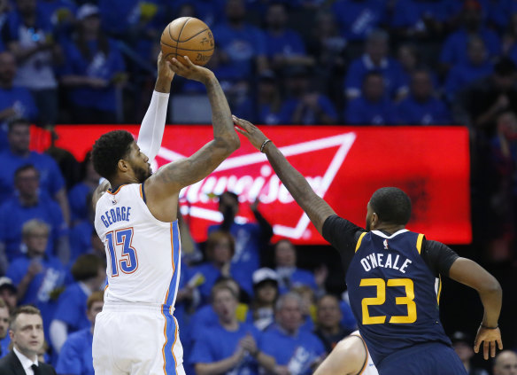 Good fit: Talk has increased that  Paul George could be headed to Philly.