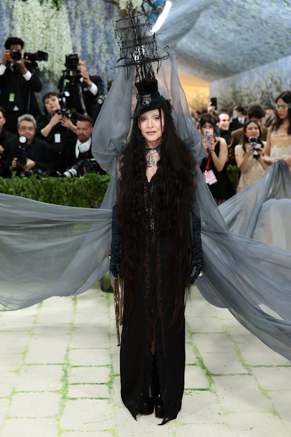 Madonna in Saint Laurent.
