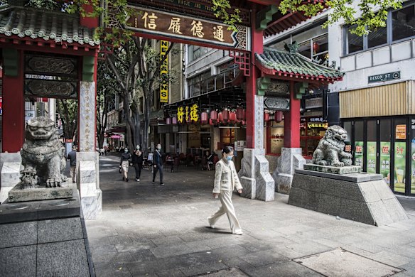 Dixon Street in Chinatown, Sydney.