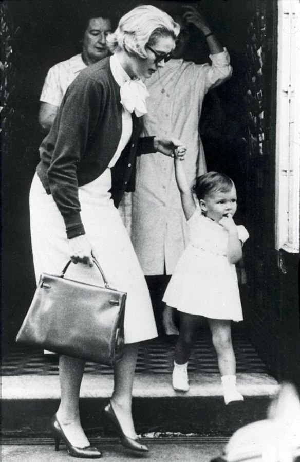 Grace Kelly, pictured in 1958, carries the Hermes bag named in her honour.
