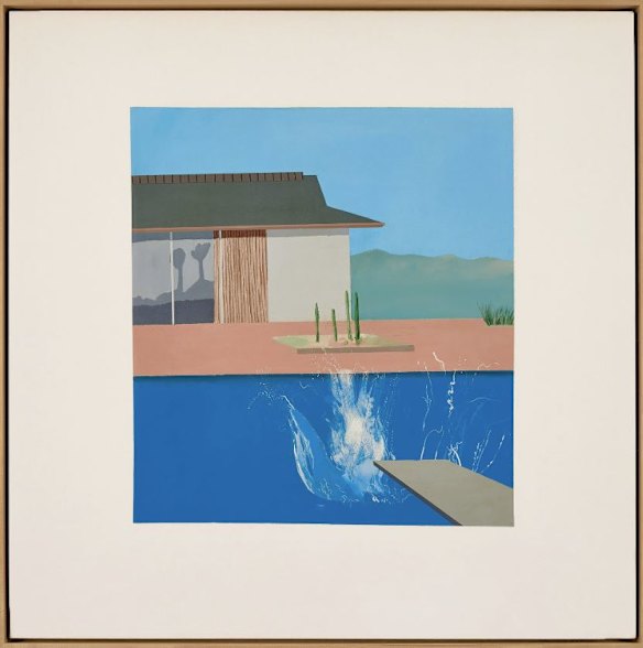 David Hockney's The Splash.