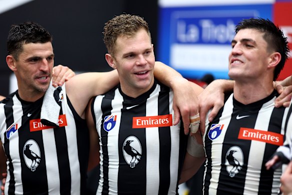 On the march: The Magpies have pace, and can sniff out a top-six finish.