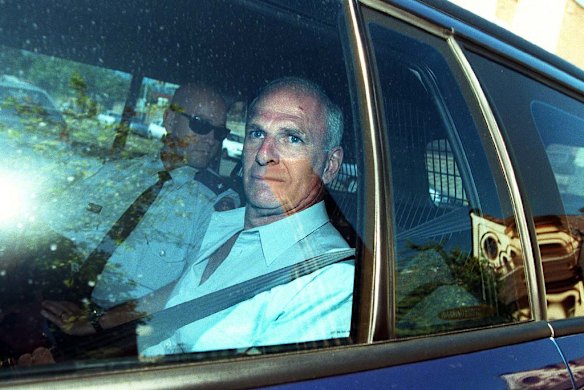 Smith leaves court after the Huckstepp verdict.