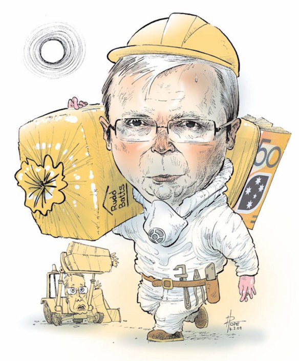 The Kevin Rudd cartoons, from David Pope