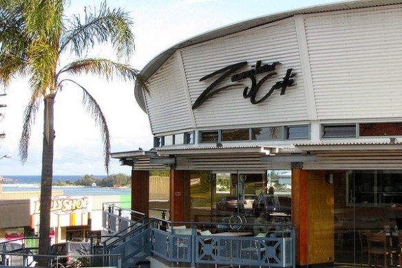 Zanzibar restaurant at Merimbula, New South Wales.