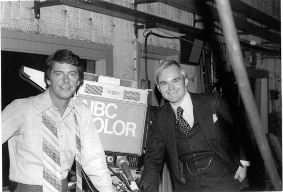 Peter Brown as Dr Greg Peters in <i>Days of our Lives</i> in 1971.