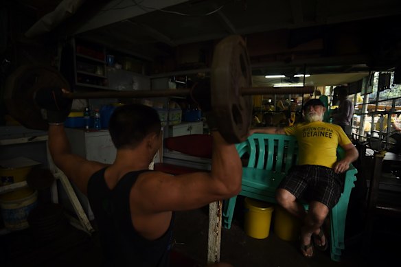 Dwight Delmar, 59, has been in prison for 19 months for fraud and is still awaiting court.