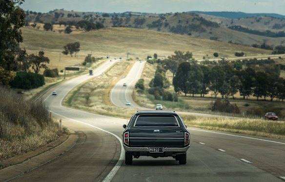 On the Hume Hwy to Mungo.