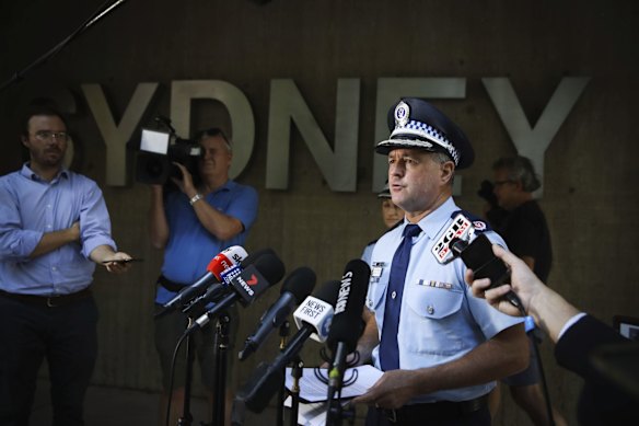 Assistant Commissioner Michael Willing provided an update on the case of missing Sydney woman Melissa Caddick, whose remains were found on the NSW South Coast more than three months after she vanished from her eastern suburbs home.