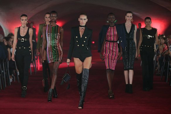 The Myer autumn 2017 launch held in the car park underneath the University of Melbourne.