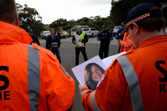 The police and SES will search Canning Reserve, Avondale Heights along the Maribyrnong River for missing woman Karen Ristevski. July 2016