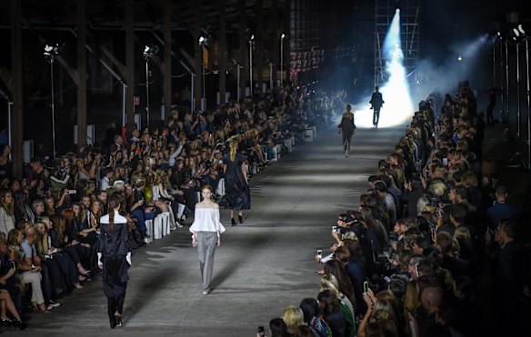 The Ellery collection by Kym Ellery launches Mercedes-Benz Fashion Week Australia 2015.