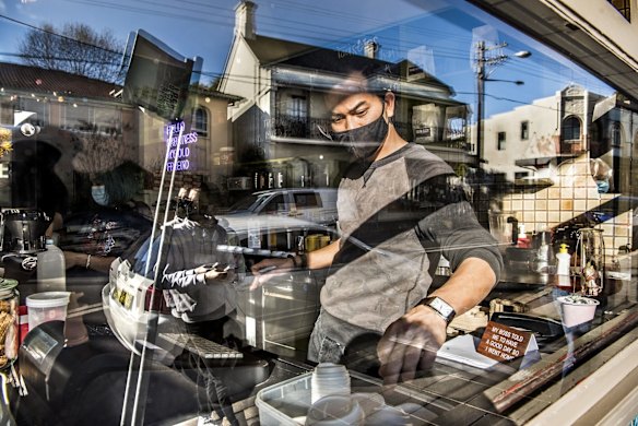 Bruce from Drugstore cafe in Summer Hill.