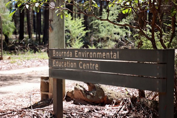 Bournda Environmental Education Centre, where Melissa Caddick visited as a school student, on the South Coast of NSW, close to where her running shoe and foot were found.