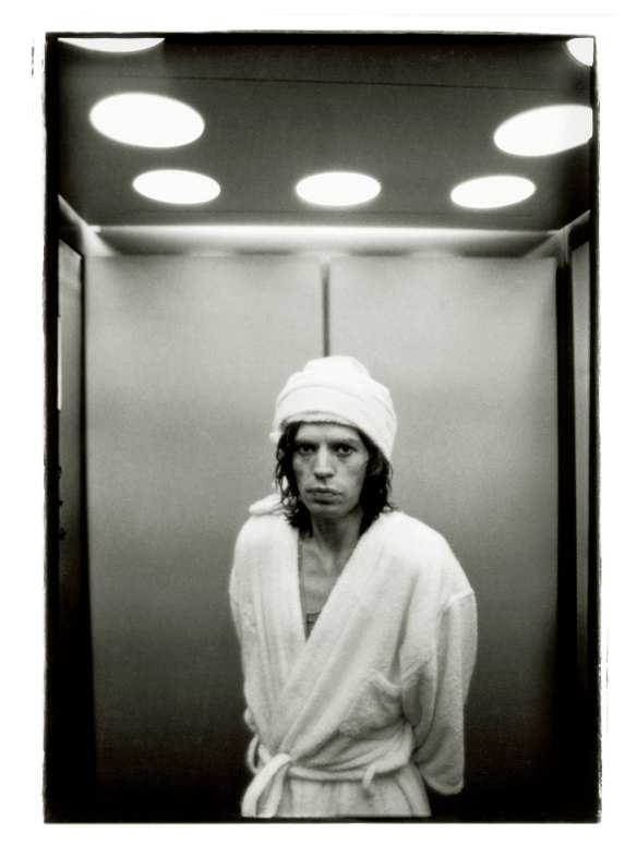 Mick Jagger, Buffalo, New York, 1975.