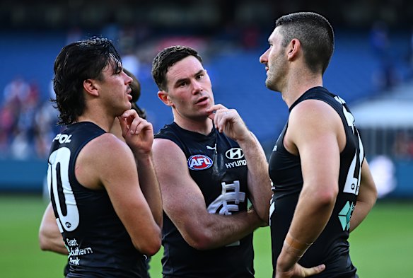 The Blues were dejected after their defeat on Sunday.