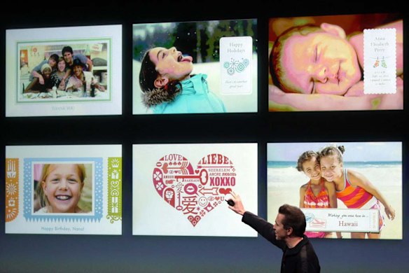 Apple's new "Cards" is a do-it-yourself app for creating, printing and sending greeting cards.
