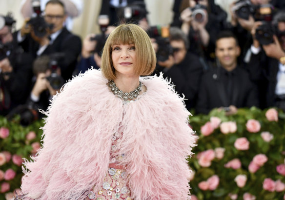 Anna Wintour at the 2019 Met Gala.