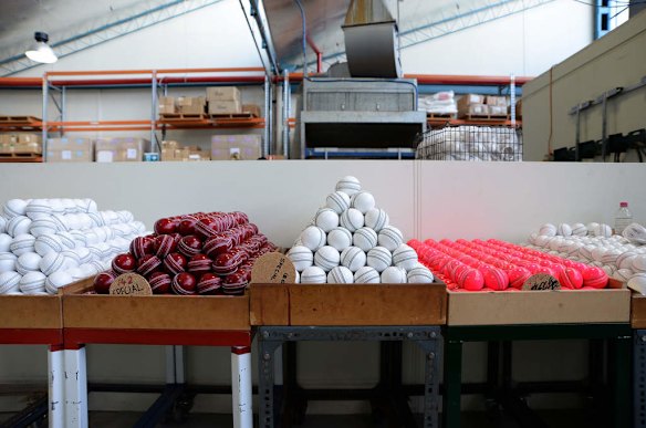 Inside Kookaburra Sport's Cricket Ball Manufacturing Facility
