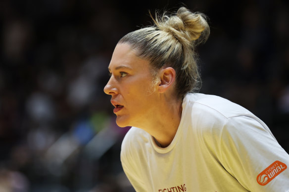 Door open: Lauren Jackson has once again retired from international basketball, but the Opals haven’t given up hope she could yet play in Paris.