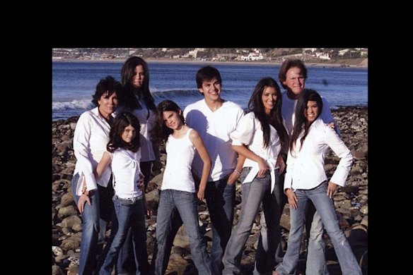 The 2006 Kardashian Christmas card.