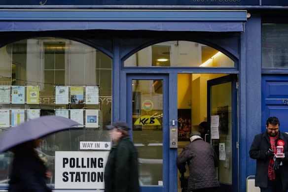 Marchmont Community Center, London, December 12, 2019.