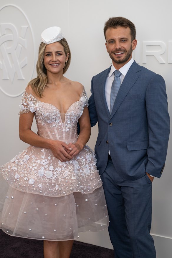 Michelle Payne and partner Gabriel Ribeiro are looking forward to carving up the dance floor again after their star turn on Cup Day.