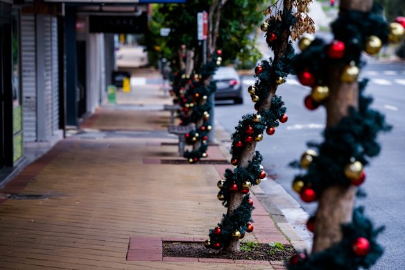 Quiet streets in Avalon. After the COVID-19 outbreak in Avalon, the Northern Beaches have been placed back into lockdown.