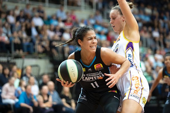 Capitals' Kia Nurse.