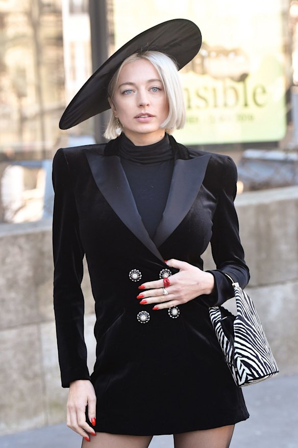 Caroline Vreeland attends the After homework show as part of the Paris Fashion Week Womenswear Fall/Winter 2019/2020.