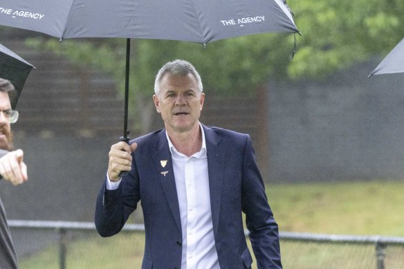 On a wet morning at Waverley, Hawthorn president Andy Gowers disputed claims made by club great Don Scott.