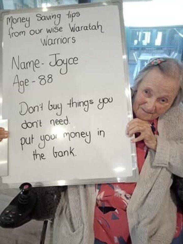 The residents of Waratah Lodge, an aged care home in Orbost in Victoria's east.