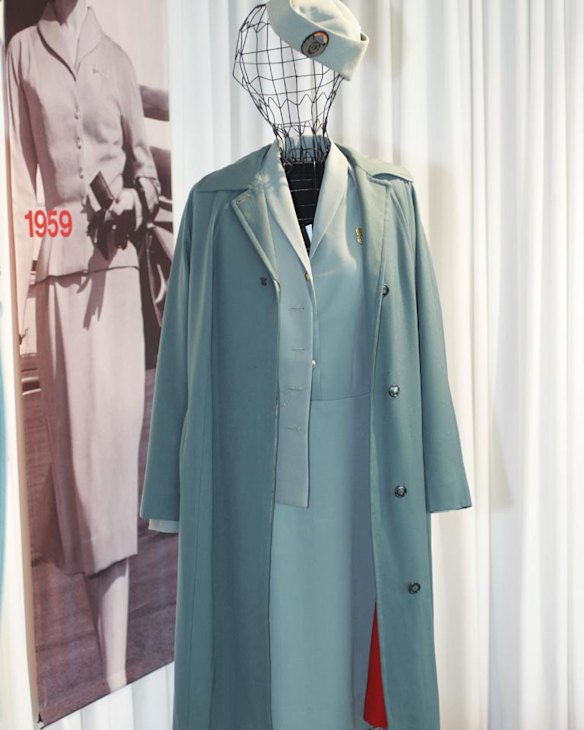 Qantas uniform 1959-64.