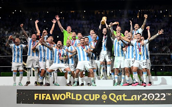 2022 World champions: Argentina.