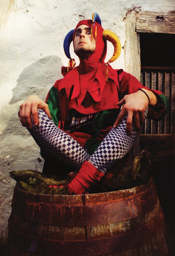Jolly Goodfellow the clown, aka Rumpel or Rumpelstiltskin.
