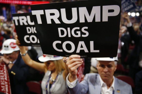 The Trump Administration promised to boost coal but in fact many coal-fired power plants and mines closed during his term.