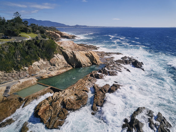 Bermagui’s Blue Pool.